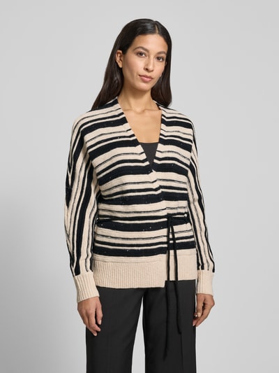 Brax Jack in gebreide look met wol, model 'ANIQUE' Offwhite - 4