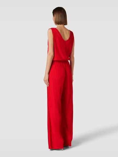 BOSS Black Women Jumpsuit mit Stoffgürtel Modell 'EDACRIA' Rot 5