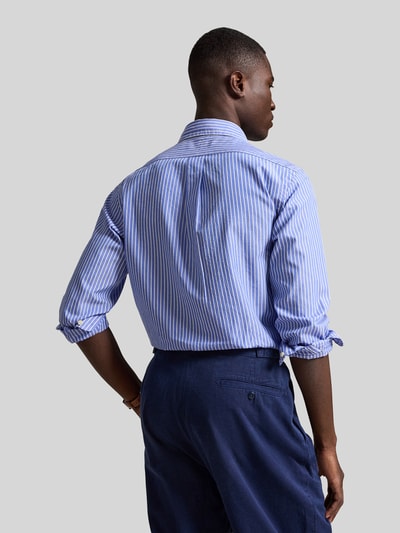 Polo Ralph Lauren Regular Fit Freizeithemd aus reiner Baumwolle Blau 5