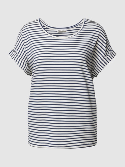 ONLY T-Shirt mit Streifenmuster Modell 'MOSTER' Offwhite 2