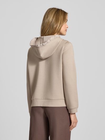 Tom Tailor Bluza rozpinana o kroju regular fit z dodatkiem wiskozy Szarobrązowy 5