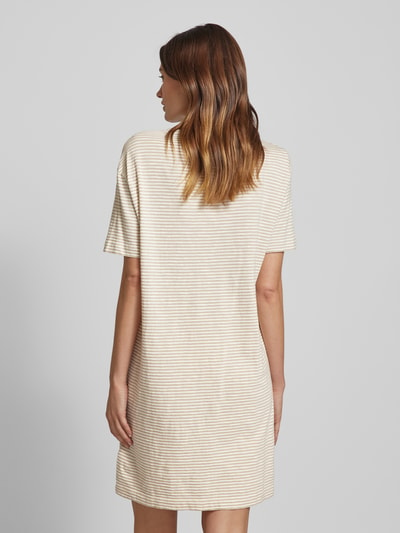 Armedangels T-shirtjurk met streepmotief, model 'CHAARA LOVELY STRIPES' Offwhite - 5