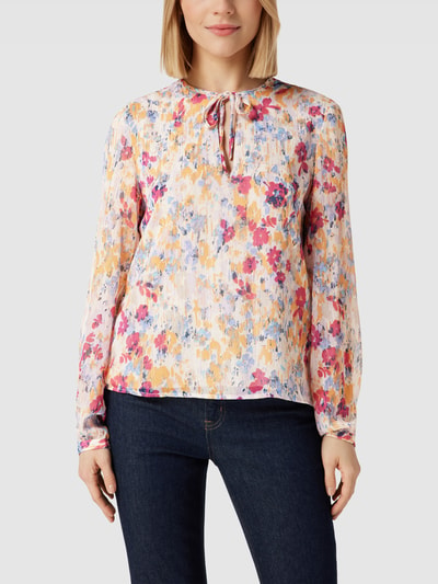 Christian Berg Woman Selection Blouse met all-over motief Lila - 4