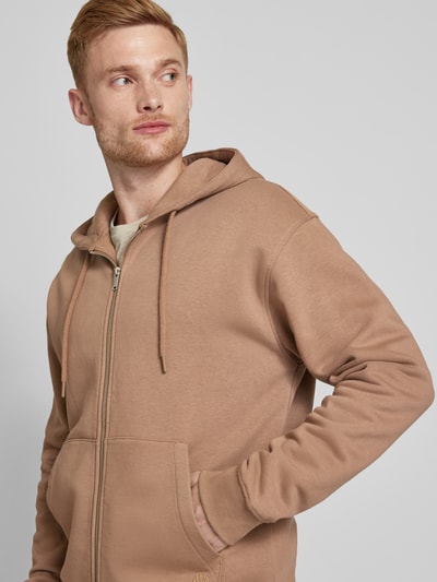 MCNEAL Sweatjacke mit Kapuze Mittelbraun 3