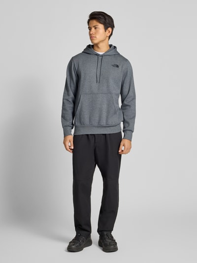 The North Face Hoodie met labelprint Middengrijs gemêleerd - 1