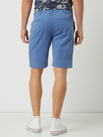 Superdry Chino-Shorts mit Stretch-Anteil Hellblau 5