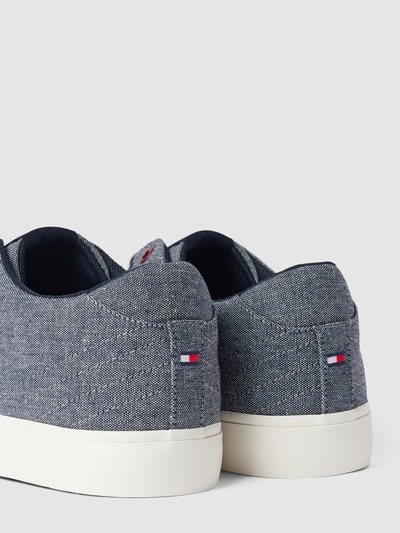 Tommy Hilfiger Sneakers met labeldetails, model 'VULC' Marineblauw - 2