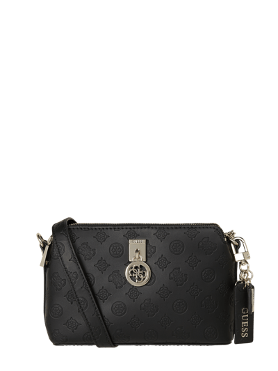 Guess Crossbody Bag mit Logo-Muster Modell 'Ninnette' Black 1