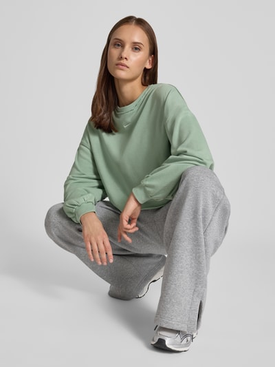 Nike relaxed fit pullover met gestikt logo model 'Chill' Kaki - 3