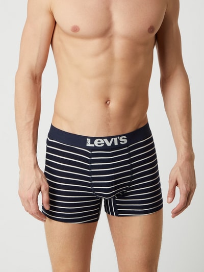 Levi's® Boxershort met stretch in set van 2  Donkerblauw - 3