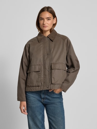 OPUS Jacke mit Pattentaschen Modell 'Hamine' Hellbraun 4