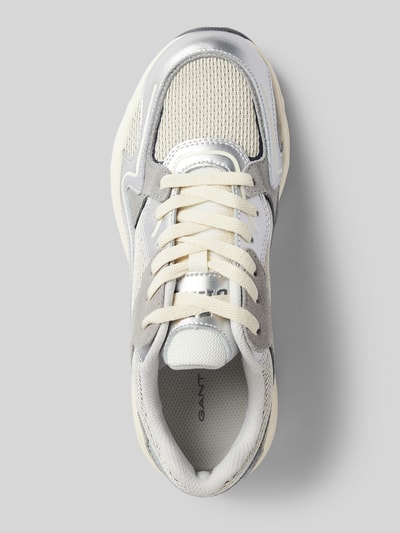 Gant Sneakers met labeldetails, model 'Mardii' Lichtgrijs - 3