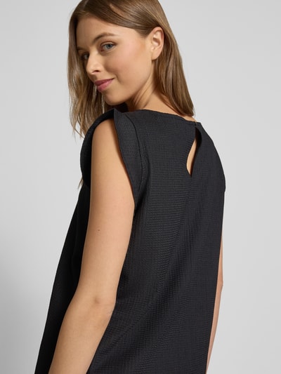 Tom Tailor Denim Relaxed fit blouseshirt met structuurmotief Zwart - 3