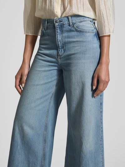 Rich & Royal Wide leg jeans in 5-pocketmodel Lichtblauw - 3