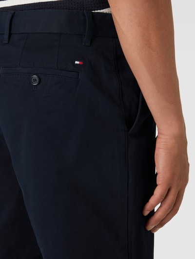 Tommy Hilfiger Korte broek in effen design Marineblauw - 3