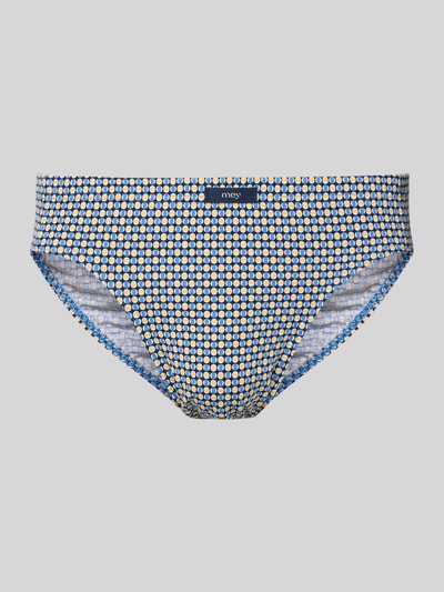 Mey Slip met labeldetail, model 'Jazz' Bleu - 1