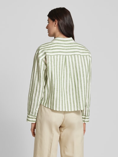 Weekend Max Mara Overhemdblouse met knoopsluiting, model 'NOLANA' Groen - 5