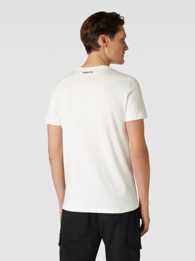 Antony Morato T-shirt z nadrukowanym motywem Złamany biały 5