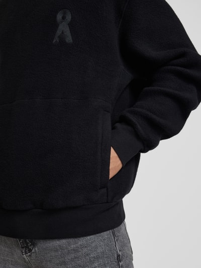 Armedangels Sweatshirt mit Label-Stitching Modell 'LOMAAR' Black 3