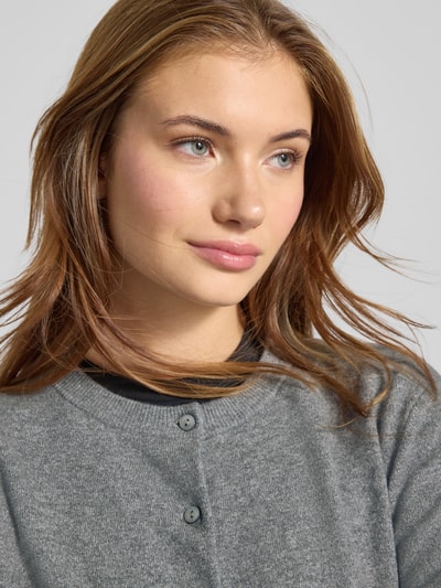 Levi's® Cardigan in Strick-Optik Modell 'TARA' Mittelgrau 3