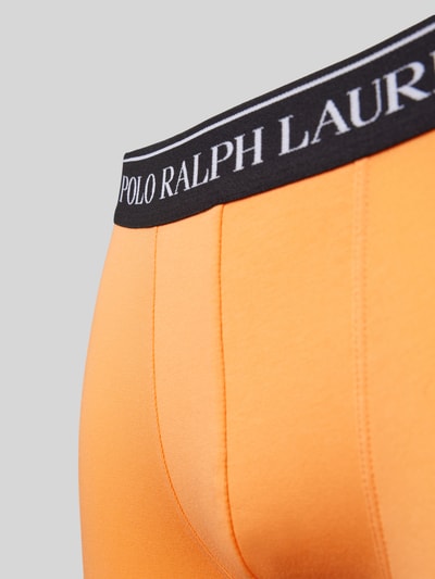 Polo Ralph Lauren Underwear Trunks mit elastischem Label-Bund im 3er-Pack Orange 2