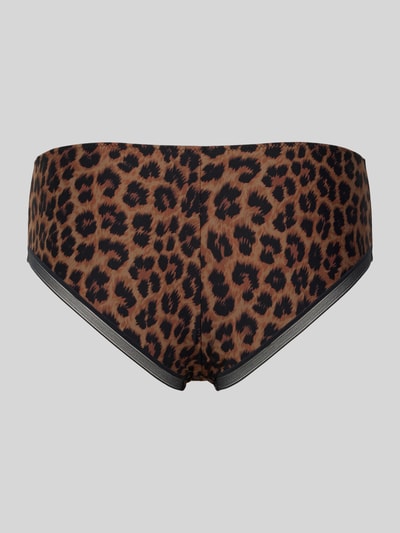 Marie Jo Slip in all-over look met elastische band, model 'Tom' Donkerbruin - 3