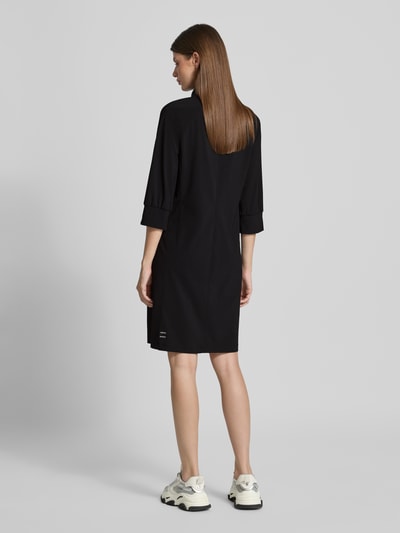 Marc Cain Knielange jurk met ritssluiting Zwart - 5
