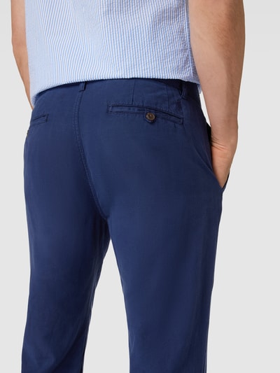 Polo Ralph Lauren Stoffhose aus Leinen-Mix Marine 3