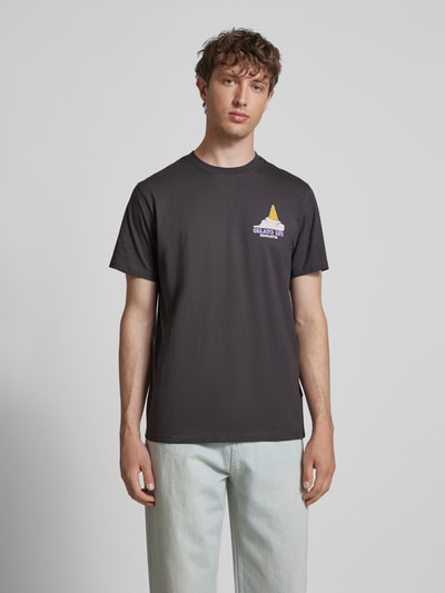 Dedicated T-Shirt mit Rundhalsausschnitt Modell 'Gelato Life' Anthrazit 4