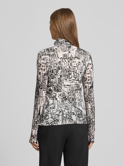 Marc Cain Longsleeve mit Stehkragen Sand 5