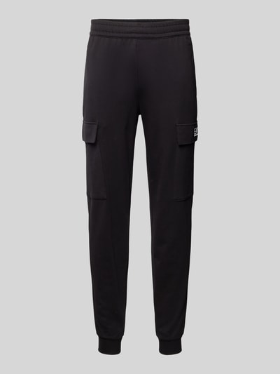 EA7 Emporio Armani Sweatpants met labelprint  - 2