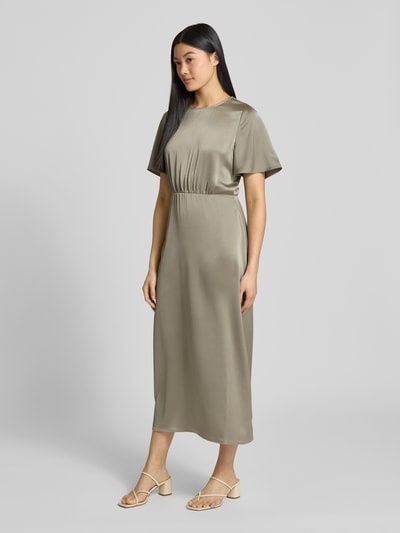 Samsøe Samsøe Midikleid mit 1/2-Arm Modell 'SALUCINDY' Oliv 1