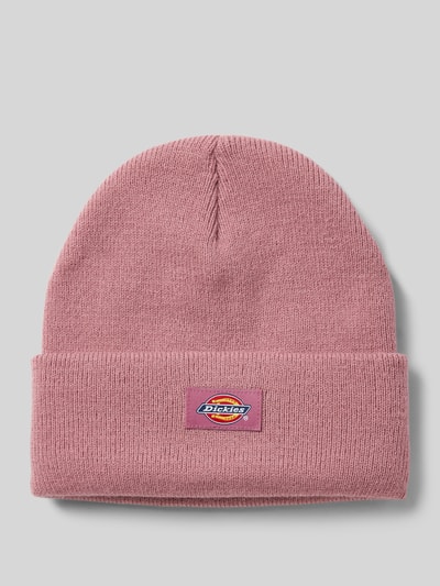 Dickies Czapka beanie z detalem z logo model ‘GIBSLAND’ Fiołkoworóżowy 1