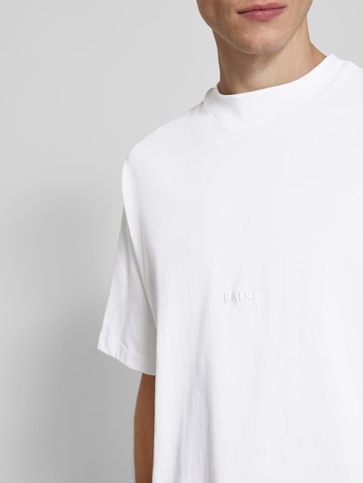 Balr. Oversized T-Shirt mit Label-Stitching Weiss 3