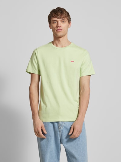 Levi's® T-Shirt mit Label-Patch Oliv 4