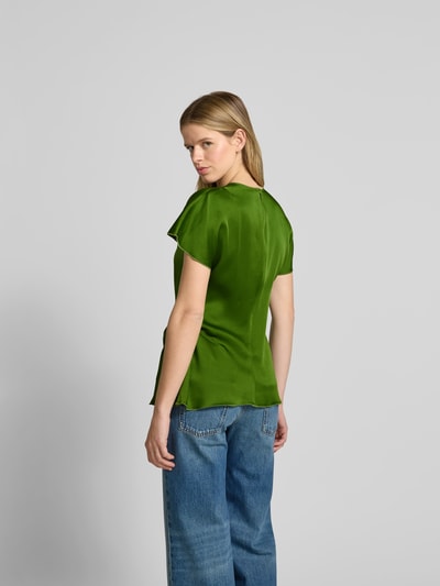 Victoria Beckham Blusenshirt mit Rundhalsausschnitt Gruen 5