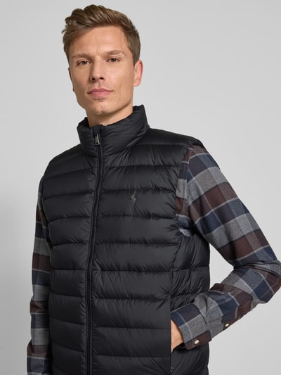 Polo Ralph Lauren Bodywarmer met opstaande kraag Zwart - 3