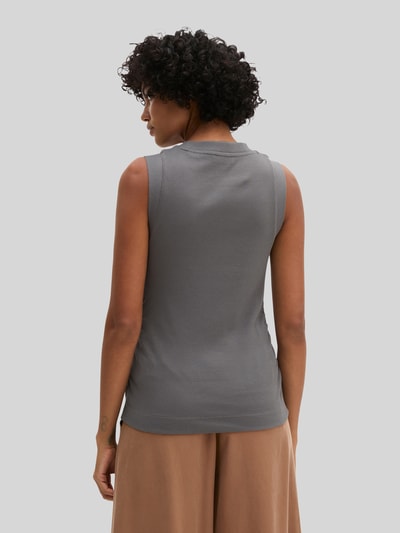 Marc O'Polo Slim Fit Top aus Baumwoll-Mix Dunkelgrau 5