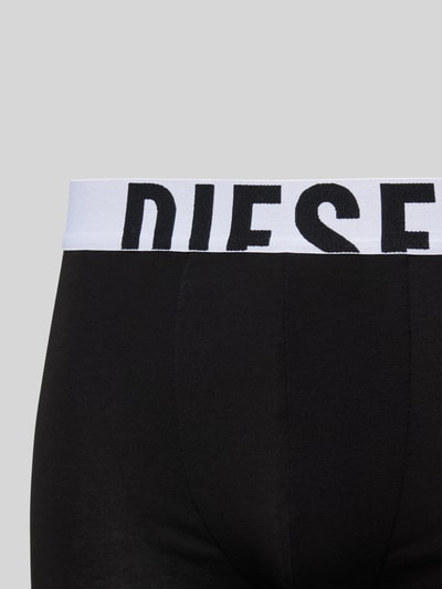 Diesel Boxershorts mit elastischem Logo-Bund Modell 'DAMIEN' im 3er-Pack Black 2