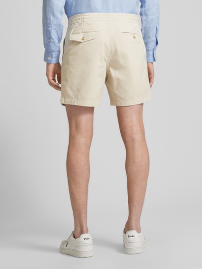 Polo Ralph Lauren Szorty o kroju regular fit z wyhaftowanym logo model ‘PREPSTER’ Beżowy 5
