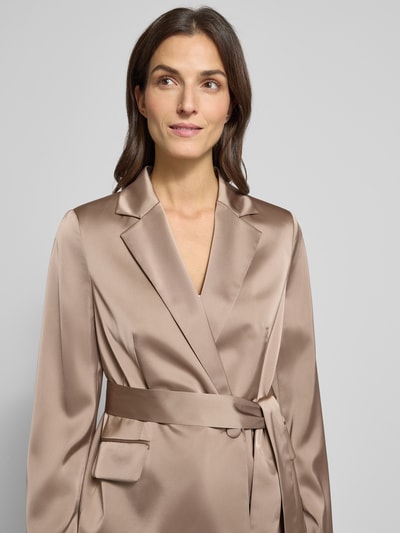 Christian Berg Woman Selection Blazer met reverskraag Taupe - 3