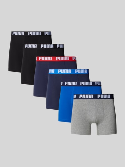 PUMA Trunk aus Baumwoll-Mix im 6er-Pack Modell 'Everyday' Blau 1
