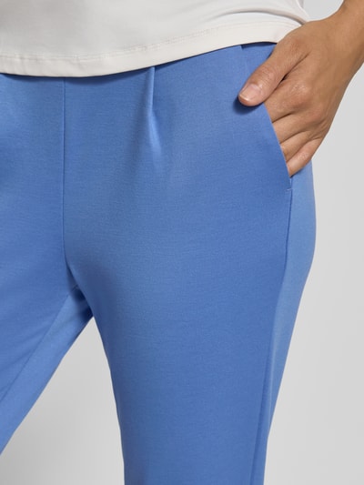 ICHI Jogpants in verkürzter Passform mit elastischem Bund Rauchblau 3