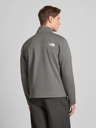 The North Face Sweatjack met labelprint Middengrijs - 5