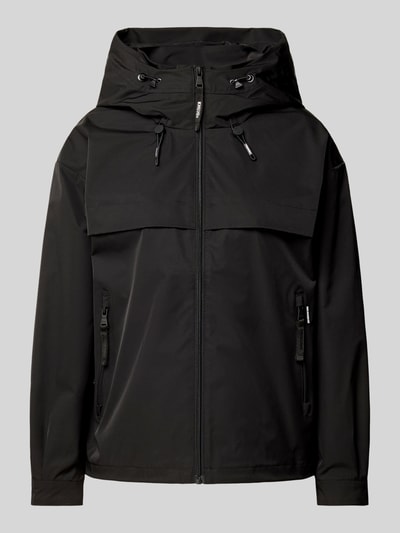 khujo Jacke mit Reißverschluss Modell 'BLAIR3' Black 2