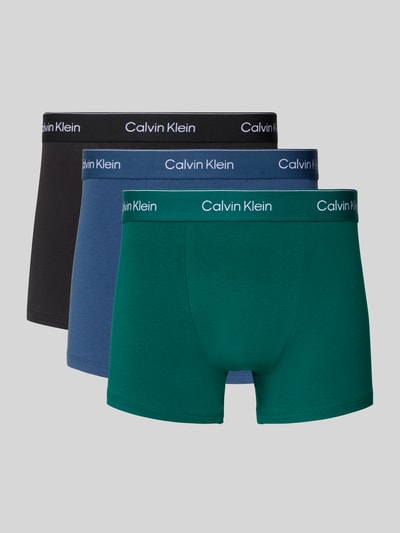 Calvin Klein Underwear Relaxed Fit Trunks mit Logo-Detail im 3er-Pack Bottle 1