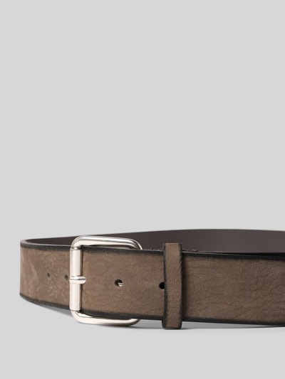 Marc O'Polo Gürtel aus echtem Rindsleder Taupe 2