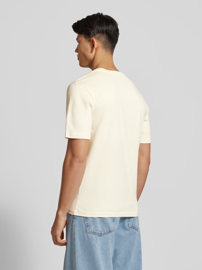 Jack & Jones T-shirt met labelprint, model 'CODYNAMIC' Offwhite - 5