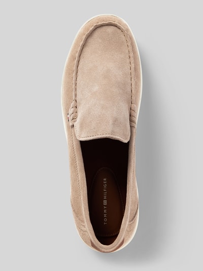 Tommy Hilfiger Loafers van rundersuède Beige - 3