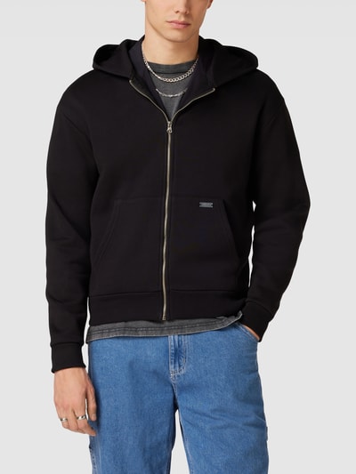 REVIEW Sweatjacke mit Kapuze Schwarz 4